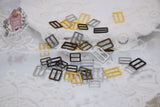 B314 Mini 8/10/12mm Belt Buckles Sewing Craft For Doll Belt Purse Coat Doll Clothes Making Sewing Supply