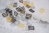 B314 Mini 8/10/12mm Belt Buckles Sewing Craft For Doll Belt Purse Coat Doll Clothes Making Sewing Supply