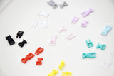 B342 Multi Colors Cute 5×11.5mm Mini Side Release Plastic Buckles Doll Sewing Supplies 4 Pairs
