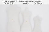 B346 Round Shape Metal Tiny 3mm Shank Buttons Micro Mini Tiny Buttons Doll Sewing Craft Supplies For 12" Dolls Like FR Blythe BJD