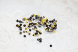 B346 Round Shape Metal Tiny 3mm Shank Buttons Micro Mini Tiny Buttons Doll Sewing Craft Supplies For 12" Dolls Like FR Blythe BJD