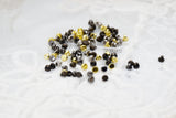 B346 Round Shape Metal Tiny 3mm Shank Buttons Micro Mini Tiny Buttons Doll Sewing Craft Supplies For 12" Dolls Like FR Blythe BJD