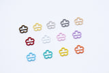 B347 Colorful Flower Style 9.5×10mm Tiny Mini Buckles Doll Sewing Doll Craft Supply Doll Clothes Making