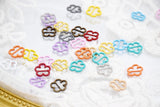 B347 Colorful Flower Style 9.5×10mm Tiny Mini Buckles Doll Sewing Doll Craft Supply Doll Clothes Making