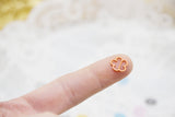 B347 Colorful Flower Style 9.5×10mm Tiny Mini Buckles Doll Sewing Doll Craft Supply Doll Clothes Making