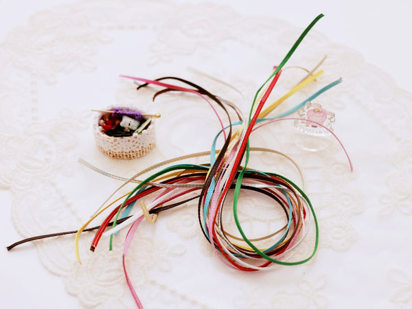 R005 3mm Machine Sewing Thread Leather Straps Doll Sewing Craft Doll Clothes Sewing Supply