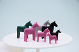 D065 Resin Horse Display Miniature Dollhouse Decoration For 12" Fashion Dolls Like FR PP Blythe BJD