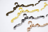 D078 Metal Vintage Pattern  11cm 6.5cm 4cm Clothes Hanger For 1/6 1/12 Miniature For 12" Fashion Doll Blythe PP FR BJD