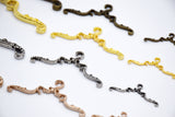 D078 Metal Vintage Pattern  11cm 6.5cm 4cm Clothes Hanger For 1/6 1/12 Miniature For 12" Fashion Doll Blythe PP FR BJD