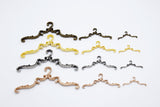 D078 Metal Vintage Pattern  11cm 6.5cm 4cm Clothes Hanger For 1/6 1/12 Miniature For 12" Fashion Doll Blythe PP FR BJD