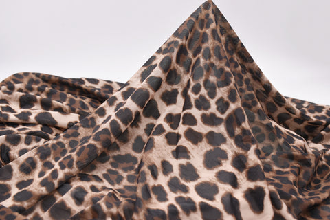 F062 Four Way Stretch Mesh Fabric Leopard Print 35×40cm Doll Clothes S – i  Sew For Doll