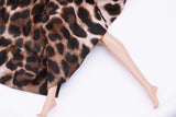 F062 Four Way Stretch Mesh Fabric Leopard Print 35×40cm Doll Clothes Sewing Doll Craft Sewing Supplies For For 12" Fashion Doll Blythe BJD