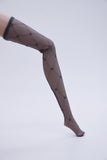 C001B Patterned Handmade Mesh Fabric Doll Over the Knee Socks For Fashion Royalty Nu Face Dolls