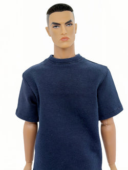 C017 Oversize T-Shirt , 13 Colors – Handmade for 12" Homme Dolls Like Fashion Royalty, NuFace, Poppy Parker