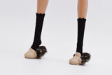 C023 Black/White Lace Handmade Doll Ankle Calf Socks For 12" Fashion Dolls Like Fashion Royalty Nu Face Poppy Parker
