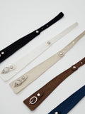 Handmade Tapered Doll Belt for 12 Inch Fashion Dolls, Adjustable Cotton Waist Belt