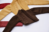 C037 Handmade Corduroy Short Jacket Doll Clothes Doll Short For 12" Fashion Dolls Poppy Parker Momoko Blythe Azone