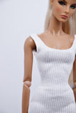 C040 Handmade Slim Fit Tank Dress Doll Clothes  For 12" Fashion Dolls Like Poppy Parker Fashion Royalty NF Doll