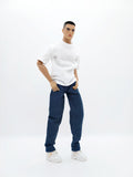 C052  Handmade Denim Straight Jeans Male Doll Pants For 12" Fashion Male Doll Figure FR Homme Fashion Royalty Nu Face