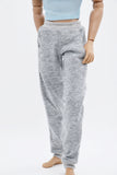 C053  Handmade Black Sweatpants Male Doll Pants For 12" Fashion Male Doll Figure FR Homme Fashion Royalty Nu Face