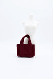 C059 Handmade Corduroy Doll Sized Handbag Tote Bag Doll Accessories For 12" Fashion Dolls Like Fashion Royalty Poppy Parker
