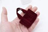 C059 Handmade Corduroy Doll Sized Handbag Tote Bag Doll Accessories For 12" Fashion Dolls Like Fashion Royalty Poppy Parker