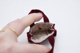 C059 Handmade Corduroy Doll Sized Handbag Tote Bag Doll Accessories For 12" Fashion Dolls Like Fashion Royalty Poppy Parker
