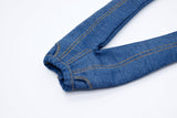 C061 Handmade Flare Jeans With Spilt Denim Doll Clothes Doll Pants Bottom For 12" Fashion Dolls Like FR NF Poppy Parker