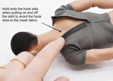 C066A Handmade Male Doll Round Neck Tank Top For 12" Fashion Male Doll Figure Like FR Homme Fashion Royalty Nu Face