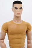 C066B Handmade Male Doll Round Neck Short Sleeve T-shirt For 12" Fashion Male Doll Figure Like FR Homme Fashion Royalty Nu Face
