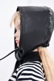 C070 Handmade Faux Leather Double Side Doll decorative Hat Hood For 12" Fashion Dolls Like Fashion Royalty Poppy Parker Nu Face Doll