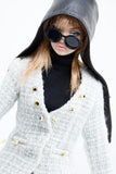 C070 Handmade Faux Leather Double Side Doll decorative Hat Hood For 12" Fashion Dolls Like Fashion Royalty Poppy Parker Nu Face Doll