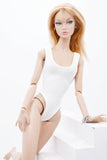 C073  Handmade Doll One Piece Swimsuit For 12" Fashion Dolls Like Poppy Parker Fashion Royalty NF Doll