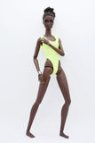 C073  Handmade Doll One Piece Swimsuit For 12" Fashion Dolls Like Poppy Parker Fashion Royalty NF Doll