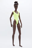 C073  Handmade Doll One Piece Swimsuit For 12" Fashion Dolls Like Poppy Parker Fashion Royalty NF Doll