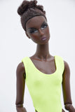 C073  Handmade Doll One Piece Swimsuit For 12" Fashion Dolls Like Poppy Parker Fashion Royalty NF Doll