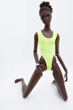 C073  Handmade Doll One Piece Swimsuit For 12" Fashion Dolls Like Poppy Parker Fashion Royalty NF Doll