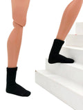 C082 Handmade Ribbed Socks for 12" Male Dolls | Ankle/Calf Length | Fits FR Homme & Nu Face
