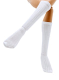 C082 Handmade Ribbed Socks for 12" Male Dolls | Ankle/Calf Length | Fits FR Homme & Nu Face