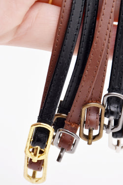 C087 Handmade Faux Leather Belt for 12" Male Dolls | with Metal Buckle & Pin | Fits FR Homme  Nu Face