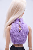 Handmade by Jiu 058 - Purple Tank Top For 12“ Dolls Like Fashion Royalty FR Poppy Parker PP Nu Face NF