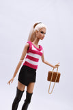 Handmade by Jiu 059 - Striped Tank Top For 12“ Dolls Like Fashion Royalty FR Poppy Parker PP Nu Face NF