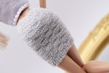 Handmade by Jiu 062 - Knitted Mini Skirt With Pattern For 12“ Dolls Like Fashion Royalty FR Poppy Parker PP Nu Face NF