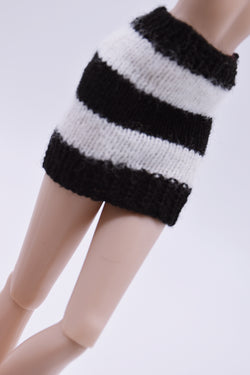 Handmade by Jiu 067 - Striped Mini Skirt For 12“ Dolls Like Fashion Royalty FR Poppy Parker PP Nu Face NF