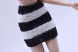 Handmade by Jiu 067 - Striped Mini Skirt For 12“ Dolls Like Fashion Royalty FR Poppy Parker PP Nu Face NF