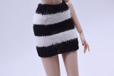 Handmade by Jiu 067 - Striped Mini Skirt For 12“ Dolls Like Fashion Royalty FR Poppy Parker PP Nu Face NF
