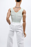 C074  Handmade Doll One Piece Swimsuit For 12" Fashion Male Doll Figure Like FR Homme Fashion Royalty Nu Face