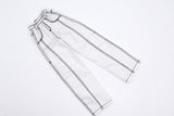 C076 Handmade Cotton White Pants for 12" FR Homme Male Doll  Fashion Male Doll Figure FR Homme Fashion Royalty Nu Face (Copy)