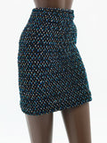 C013B Metallic Glimmer  Handmade Mini Skirt For 12" Fashion Dolls Like Poppy Parker Fashion Royalty NF Doll