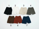C055 Handmade High Waist Black Shorts Doll Clothes Doll Short For 12" Fashion Dolls Poppy Parker Momoko Blythe Azone
